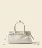 Prada Bonnie mini leather top-handle bag, calfskin, UK version