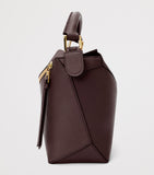 LOEWE small leather Puzzle Edge top-handle bag (British brand)