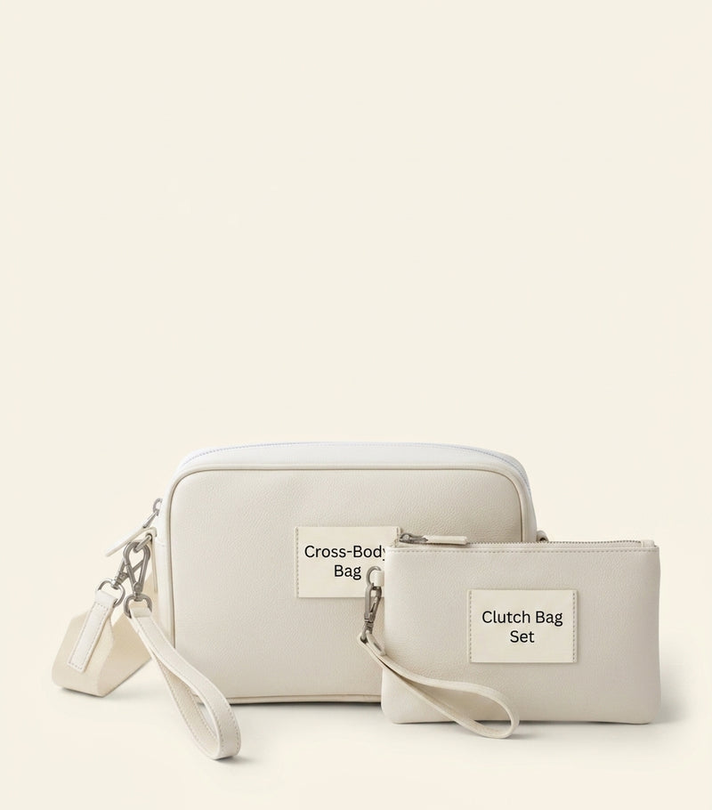 Prada leather cross-body camera bag with Triangle hardware - British product