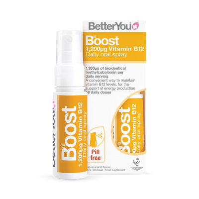 Holland & Barrett BetterYou Boost Daily Vitamins B12 Oral Spray Supplement 25ml- Buy online at McGrocer