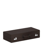 Scatola del Tempo leather Valigetta 32 watch travel case - British product