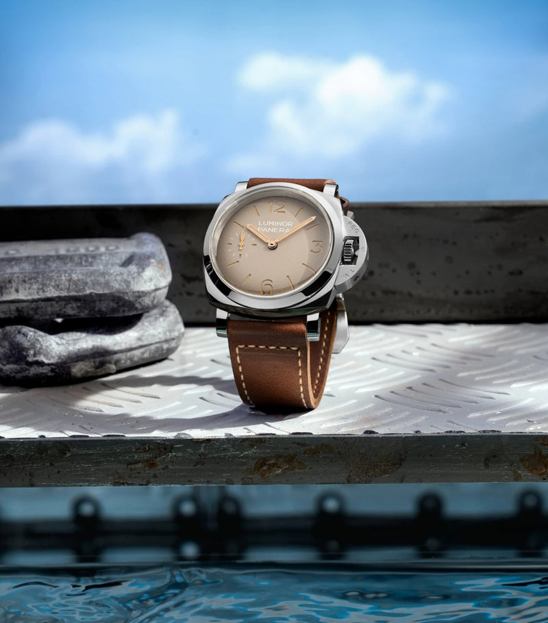 Panerai Luminor watch 47mm stainless steel, UK version