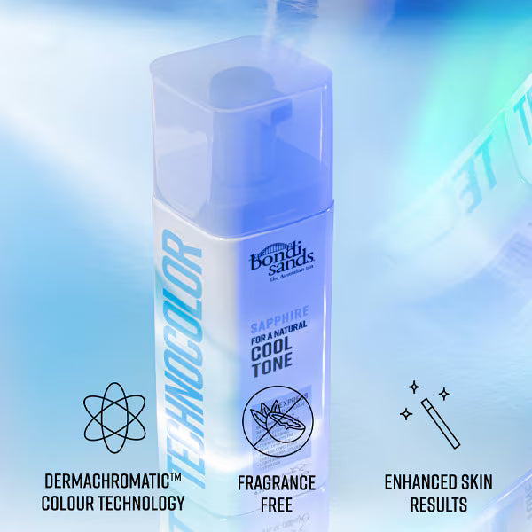 Technocolor Self Tanning Foam Sapphire 200ml (British brand)