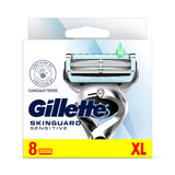 Holland & Barrett Gillette SkinGuard Sensitive Razor Blade Refills for Men, 8 Blades- Buy online at McGrocer