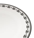 Dolce&Gabbana Casa porcelain DG logo plate 31cm, imported from the UK
