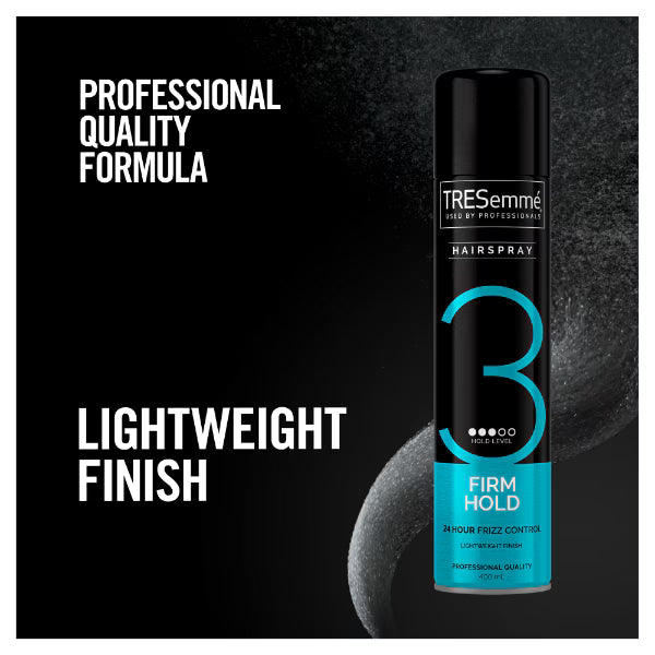 TRESemmé Extra Hold Hairspray 24 Hour Frizz Control 100ml (British brand)