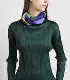 Pleats Please Issey Miyake geometric playground scarf, imported from the UK