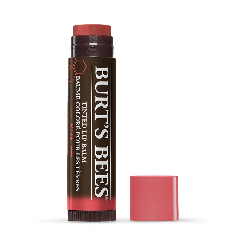 Burt's Bees rose tinted lip balm 4.25g - British product