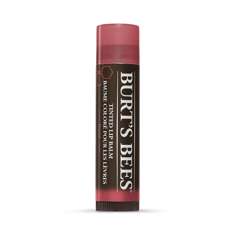 Burt's Bees rose tinted lip balm 4.25g - British product