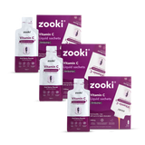 Holland & Barrett Zooki Liposomal Vitamin C 1000mg Acai Berry Flavour 90 Sachets- Buy online at McGrocer