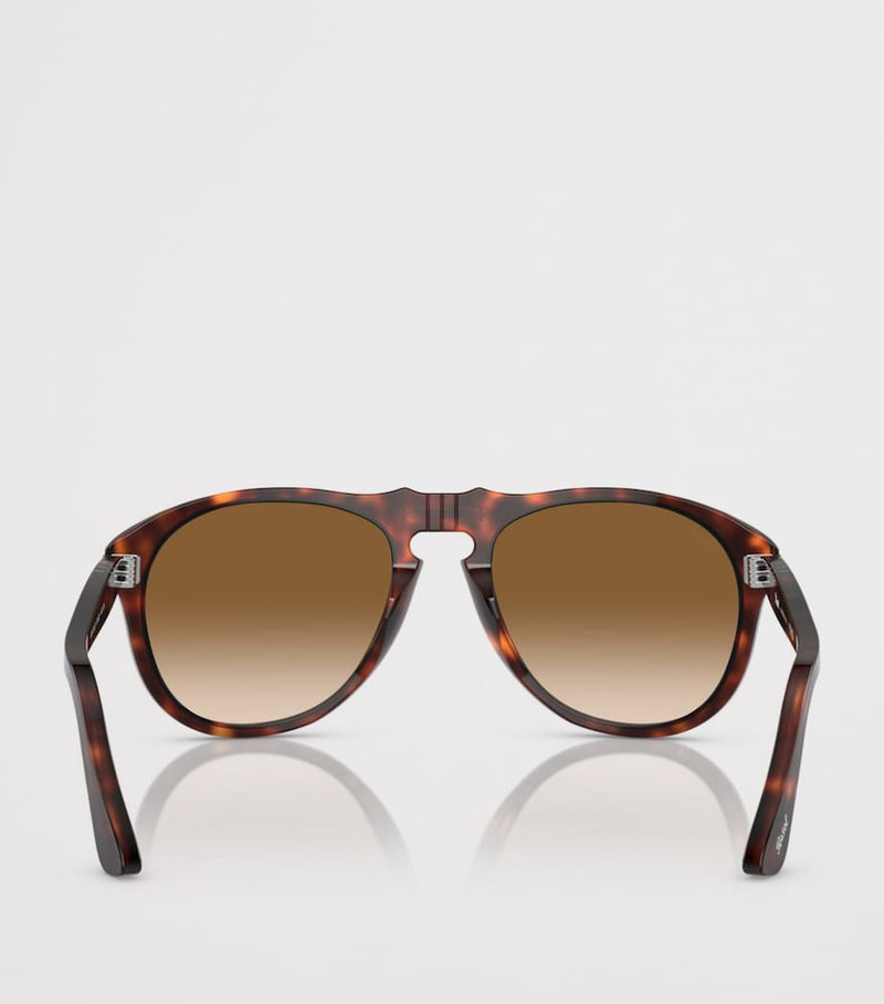 Persol Original Pilot sunglasses with tortoiseshell acetate finish (British brand)