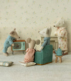 Maileg Grandma and Grandpa Mice Set 17cm, imported from the UK
