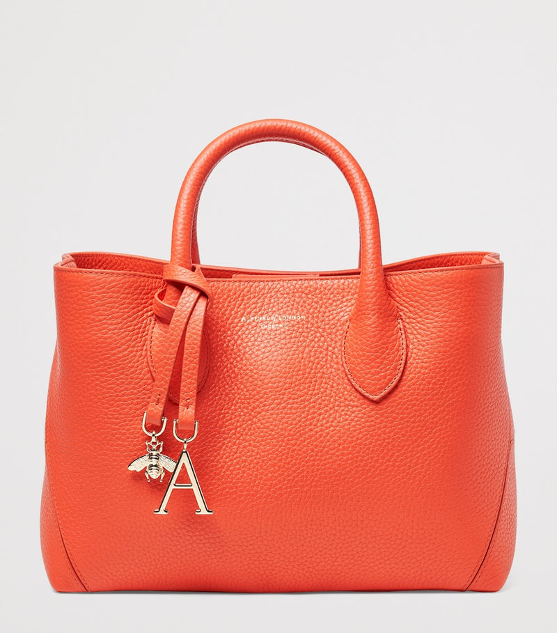 Aspinal of London medium leather tote bag, UK version