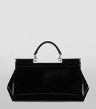 Dolce & Gabbana patent leather Sicily top-handle bag, imported from the UK