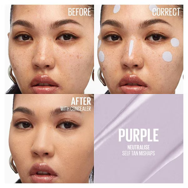 Maybelline Color Correcting Concealer Purple, imported from the UK