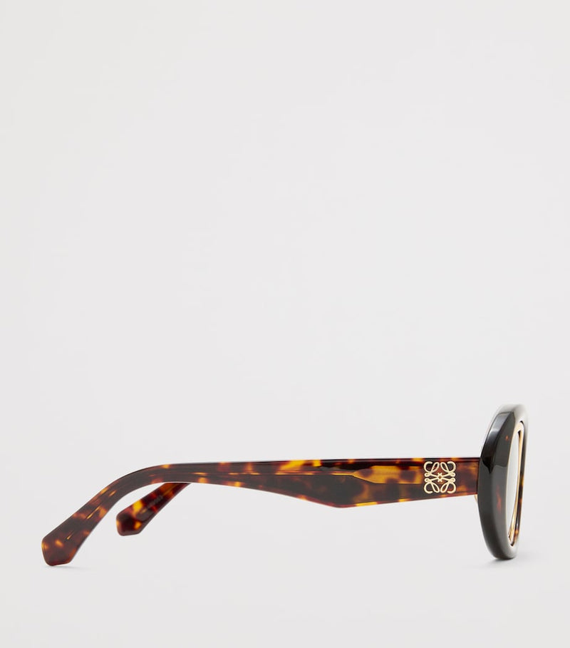 LOEWE mini anagram oval sunglasses (British brand)
