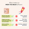 Delhicious Migh-Tea skin recovery balm 50g (British brand)