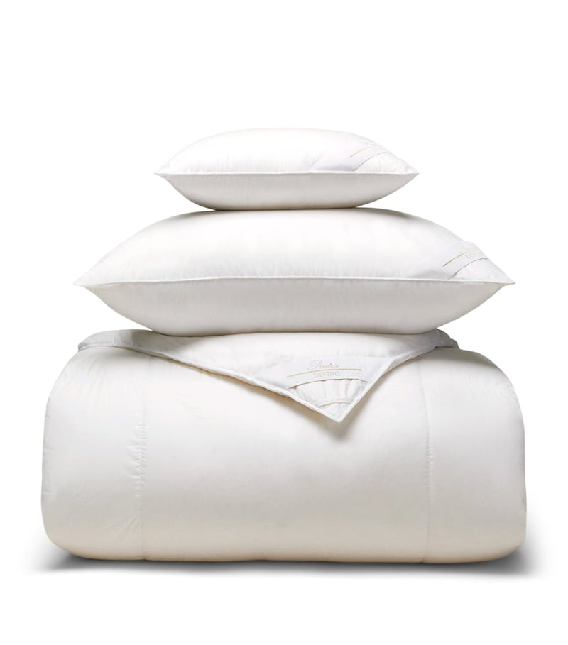 Pratesi king down filled duvet 13.5 tog, imported from the UK
