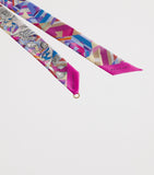 Bvlgari Polychroma Shelley silk scarf 120cm - British product