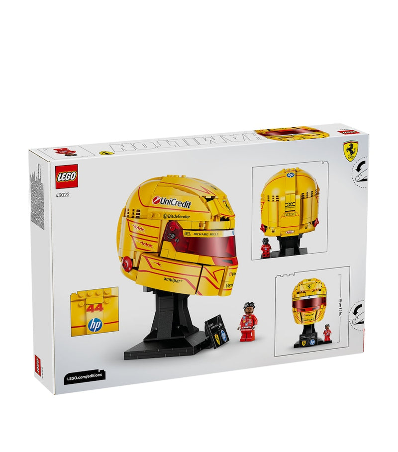 Lego Scuderia Ferrari HP Lewis Hamilton Helmet display model - British product