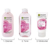 Garnier Natural Rose Cleansing Milk Sensitive Skin 200ml (British brand)