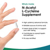 New Leaf Products NAC N-Acetyl-Cysteine capsules 600mg 180 capsules (British brand)