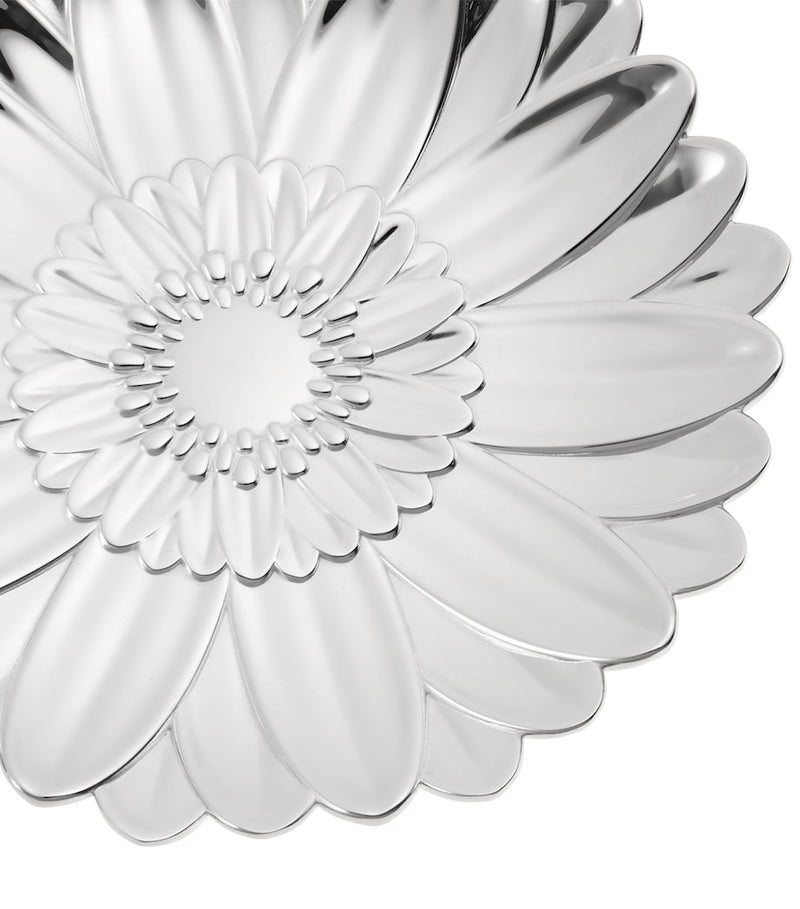 Christofle silver-plated L'herbier germini bowl 11.5cm, imported from the UK
