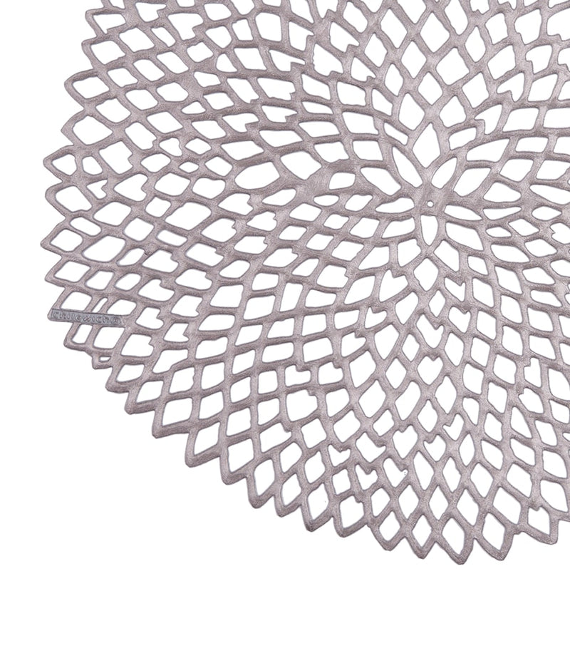 Chilewich Dahlia Round placemat 40cm - British product