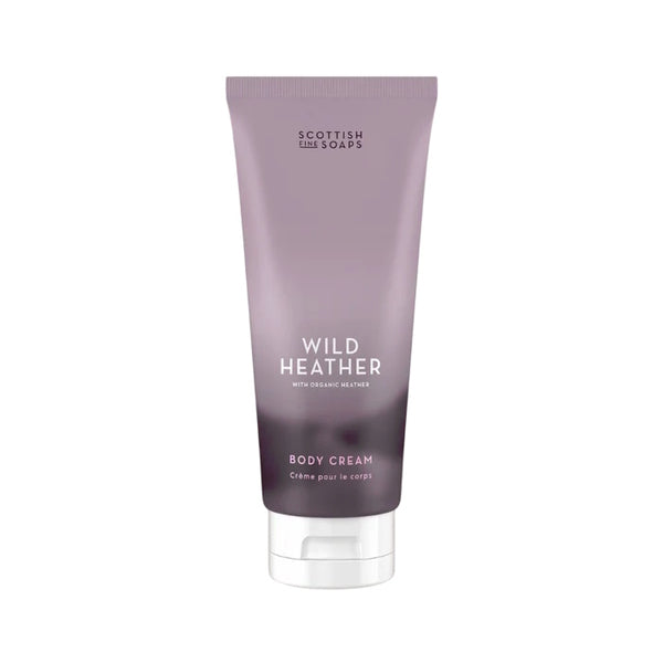 Scottish Fine Soaps Wild Heather Body Cream 200ml (British brand)