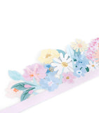 Meri Meri set of 8 paper flower crowns, UK version