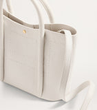 Harrods leather rope tote bag - British product