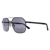 Police SPLC34 aviator sunglasses 41 black grey, imported from the UK