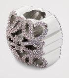 LOEWE Bombe Anagram dice charm silver-tone (British brand)