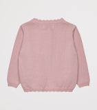 Trotters cotton duck and bunny cardigan for infants 3-24 months (British brand)