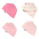 Superdrug Ziggle Hearts and Bows Bandana Dribble Bib Set- Buy online at McGrocer