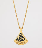 Bvlgari Divas' Dream necklace onyx diamonds yellow gold, UK version