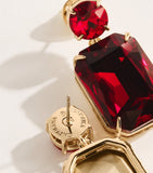 Carolina Herrera Crystal Riviere drop earrings - British product