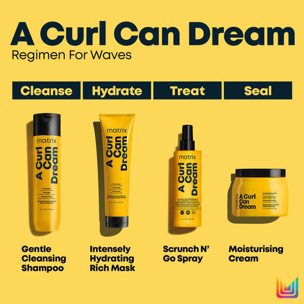 Matrix A Curl Can Dream Scrunch N Go spray 150ml, imported from the UK