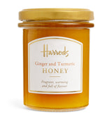 Harrods Harrods Ginger and Turmeric Flavoured Honey 250g- Buy online at McGrocer