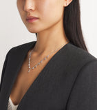 Suzanne Kalan white gold diamond cascade necklace (British brand)