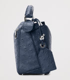 LOEWE Puzzle handbag small ostrich leather, imported from the UK