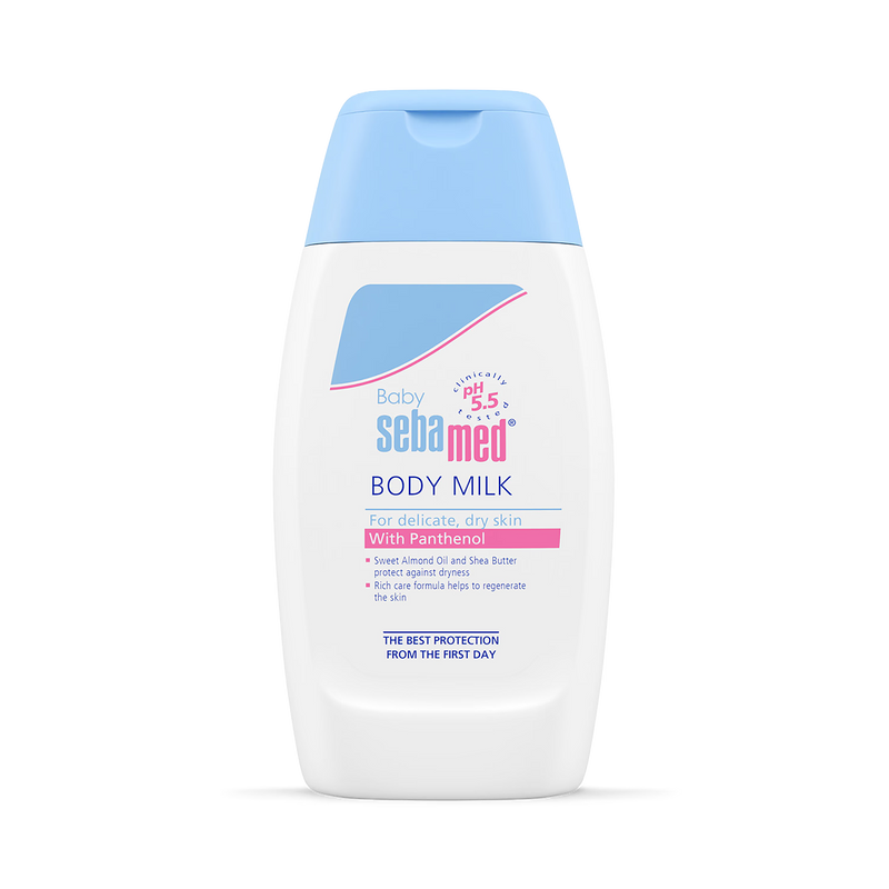 Sebamed Baby Body Milk 200ml, imported from the UK