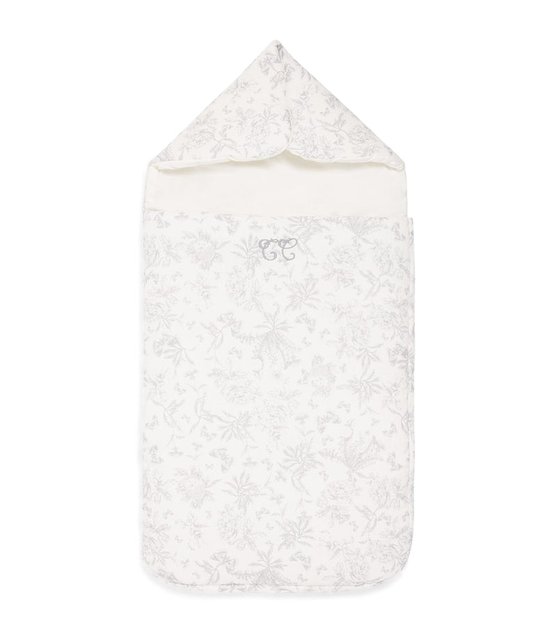 Tartine et Chocolat cotton Toile de Jouy sleeping nest (British brand)