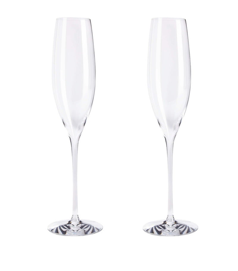 Waterford Elegance champagne flutes set of 2 (British brand)
