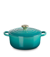 Harrods Le Creuset Cast Iron Round Casserole Dish (20cm)- Buy online at McGrocer