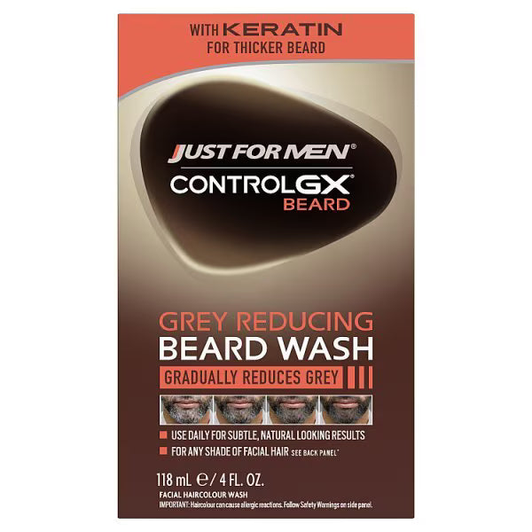 Just For Men Control Gx beard wash grey reducer, UK version