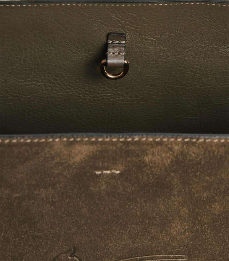 Etro medium suede Libra shoulder bag, imported from the UK