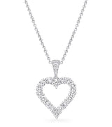 Harrods Graff White Gold and Diamond Classic Necklace, 40cm- Buy online at McGrocer