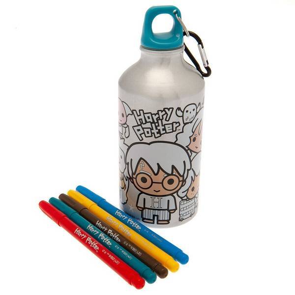 Harry Potter Water Bottle Customisable Set, UK version
