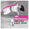 NIVEA Deodorant Spray Black & White 35ml, imported from the UK.
